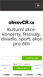 Mobile Screenshot of akcevcr.cz